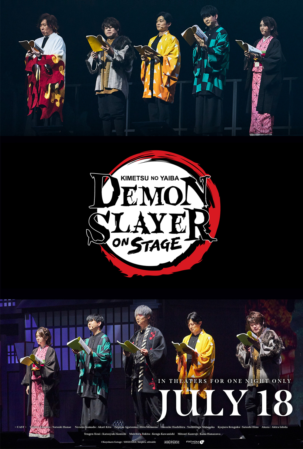Demon Slayer: Kimetsu No Yaiba ON STAGE - Mugen Train Arc, Movie Release,  Showtimes & Trailer