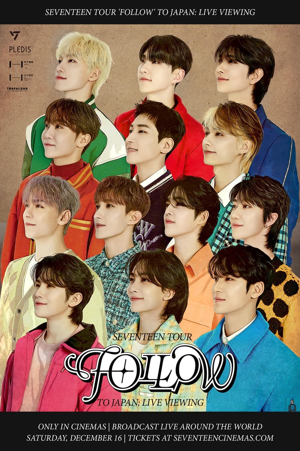 SEVENTEEN TOUR 'FOLLOW' TO JAPAN: LIVE VIEWING movie showtimes at
