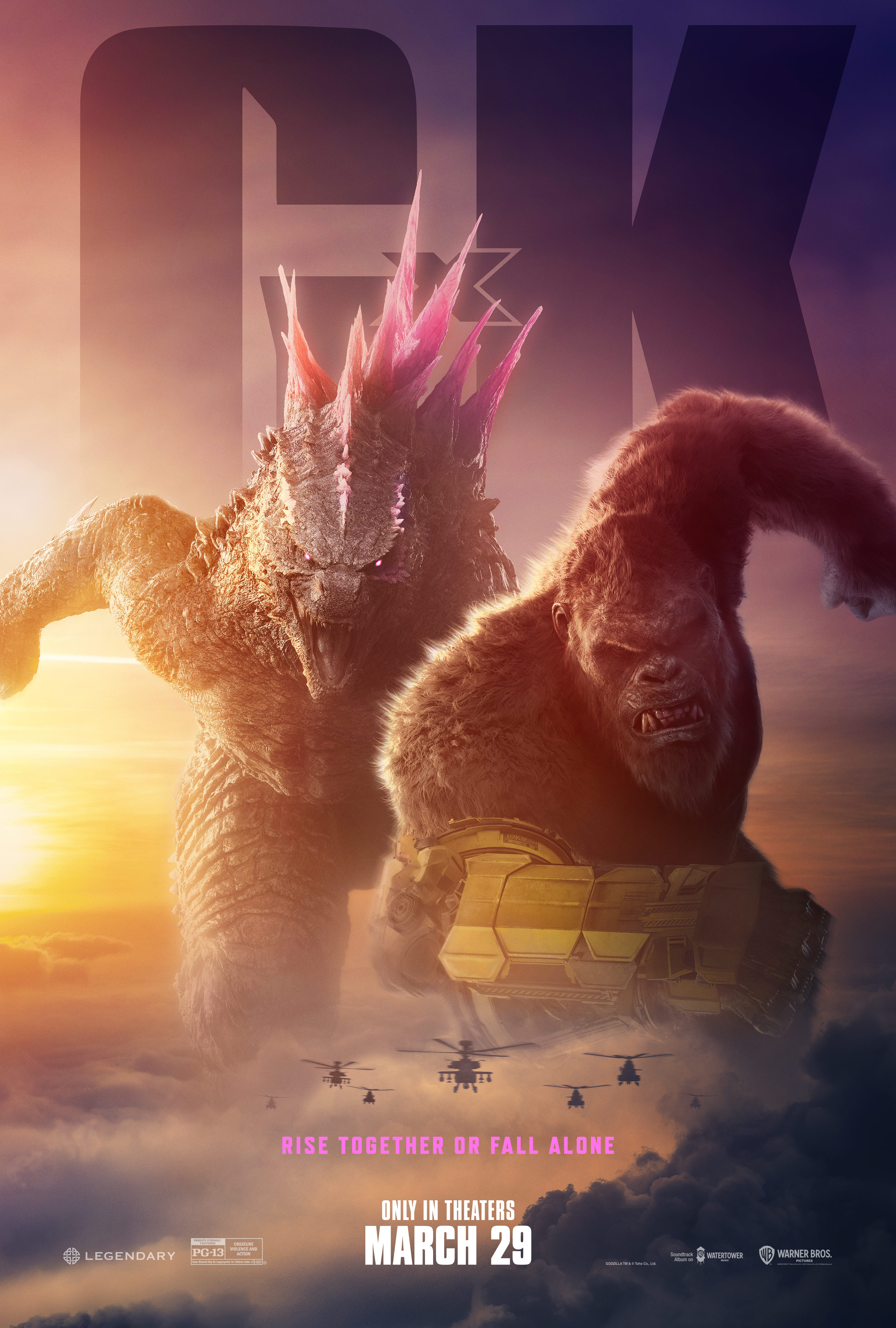 poster movie Godzilla x Kong: The New Empire