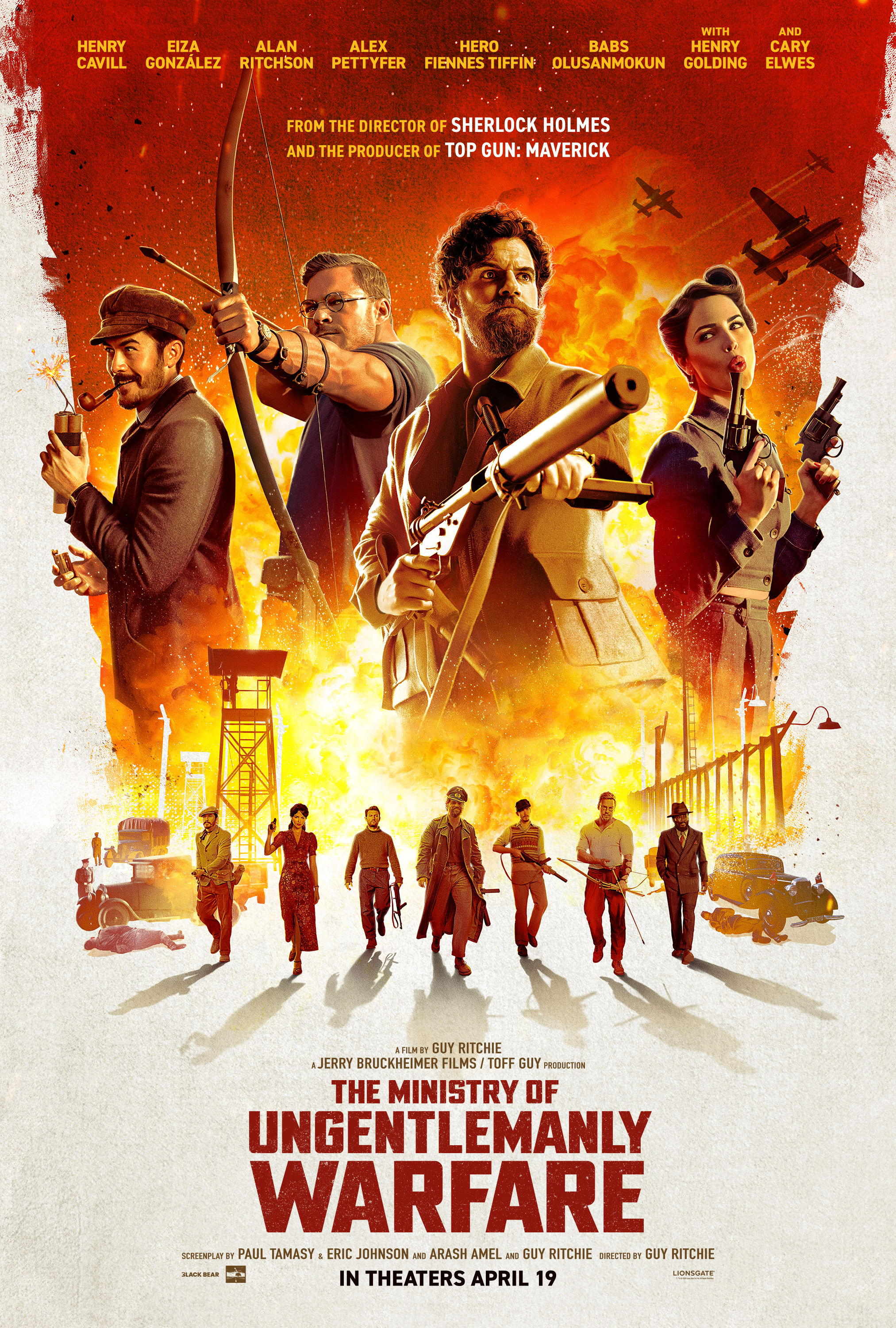 poster movie The Ministry of Ungentlemanly Warfare