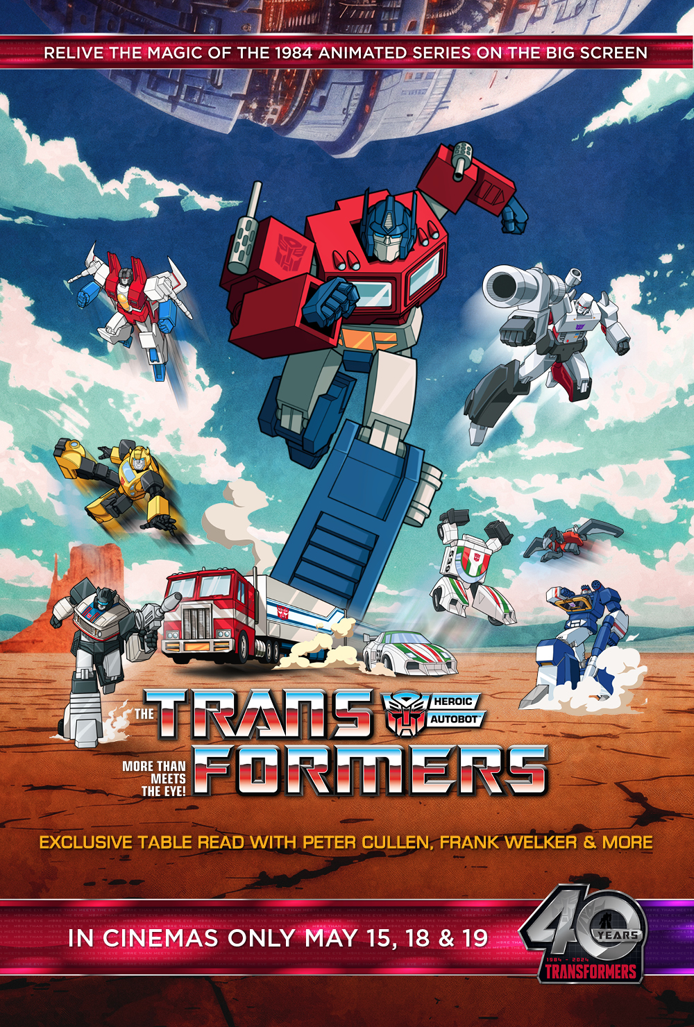 poster movie Transformers: 40th Anniversary Event