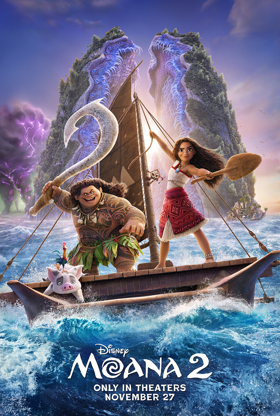 poster movie Moana 2