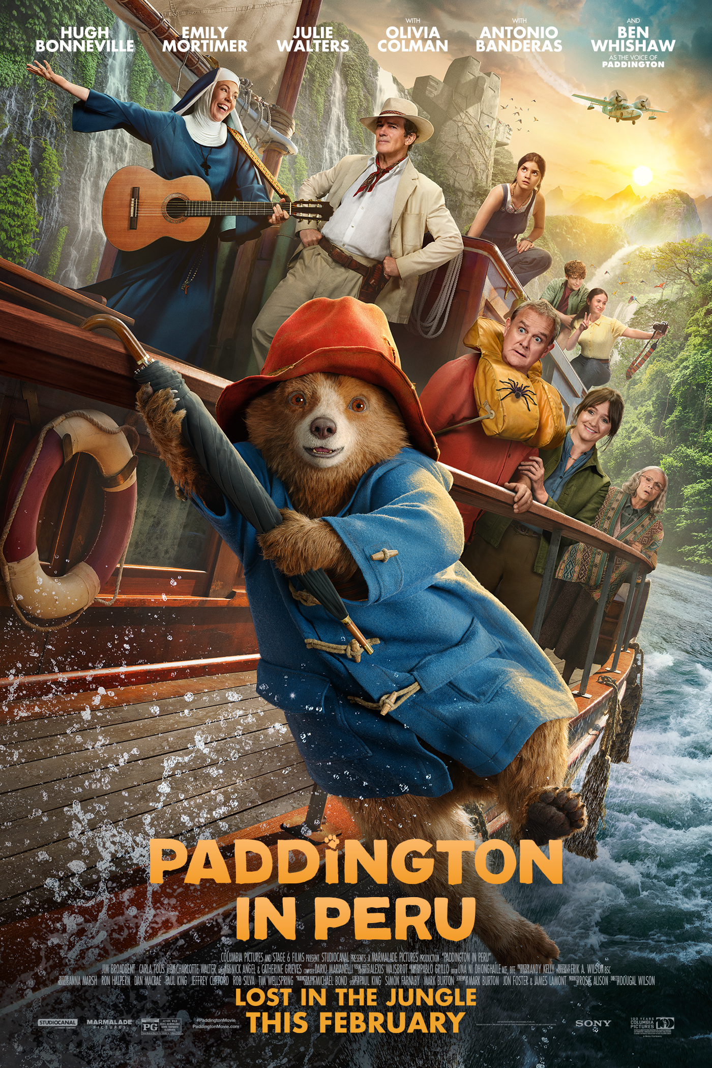 poster movie Paddington in Peru