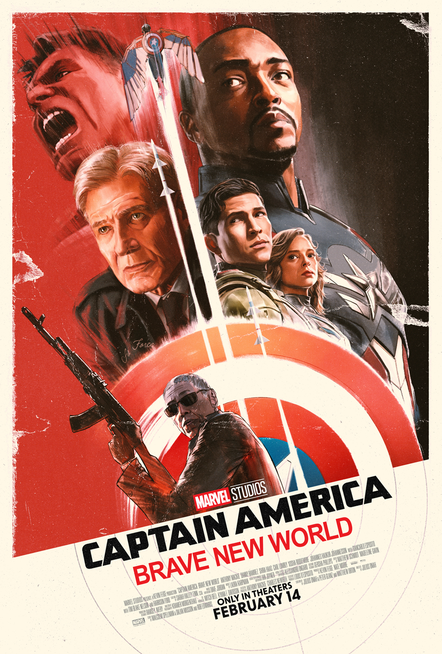 poster movie Captain America: Brave New World