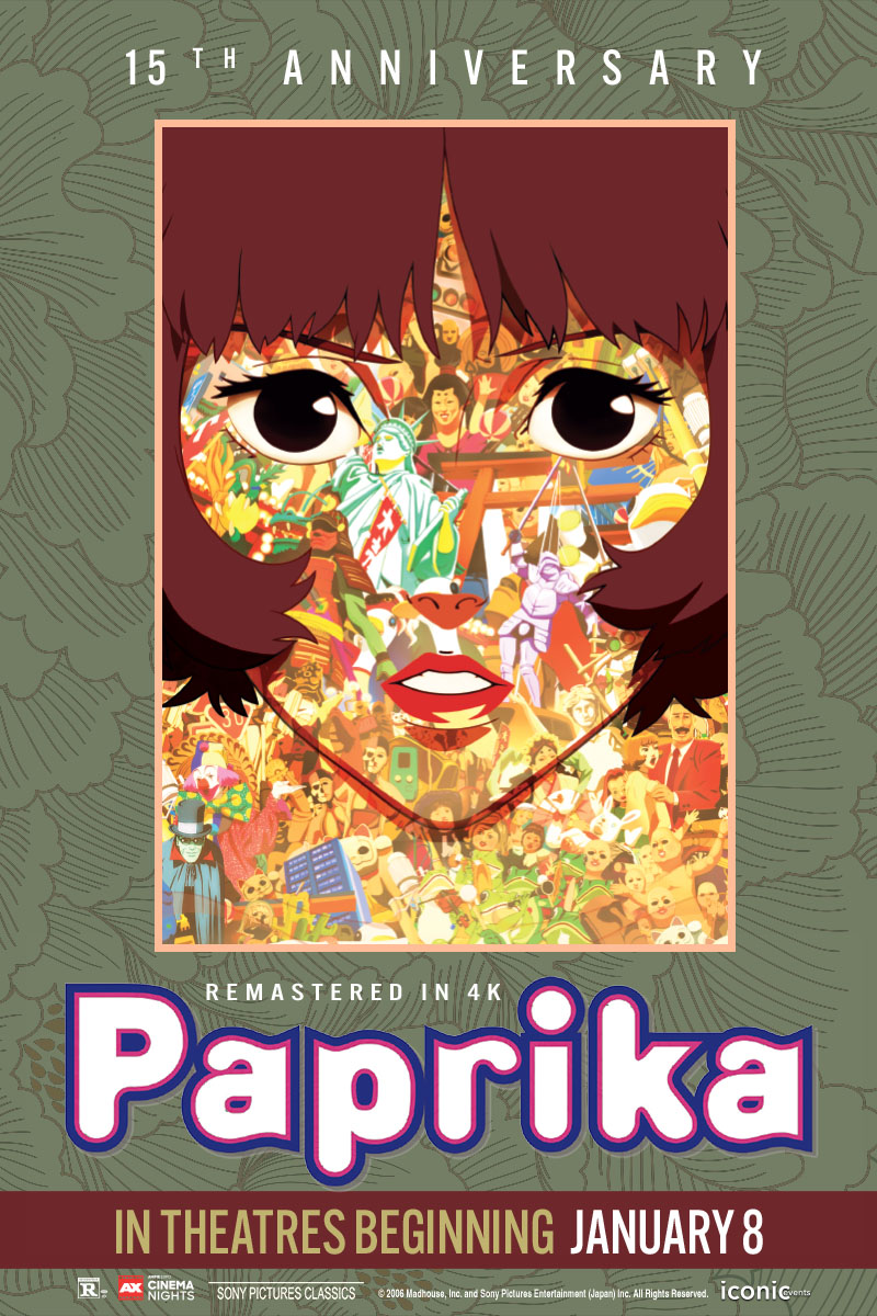 poster movie AXCN: Paprika 4K - 15th Anniversary