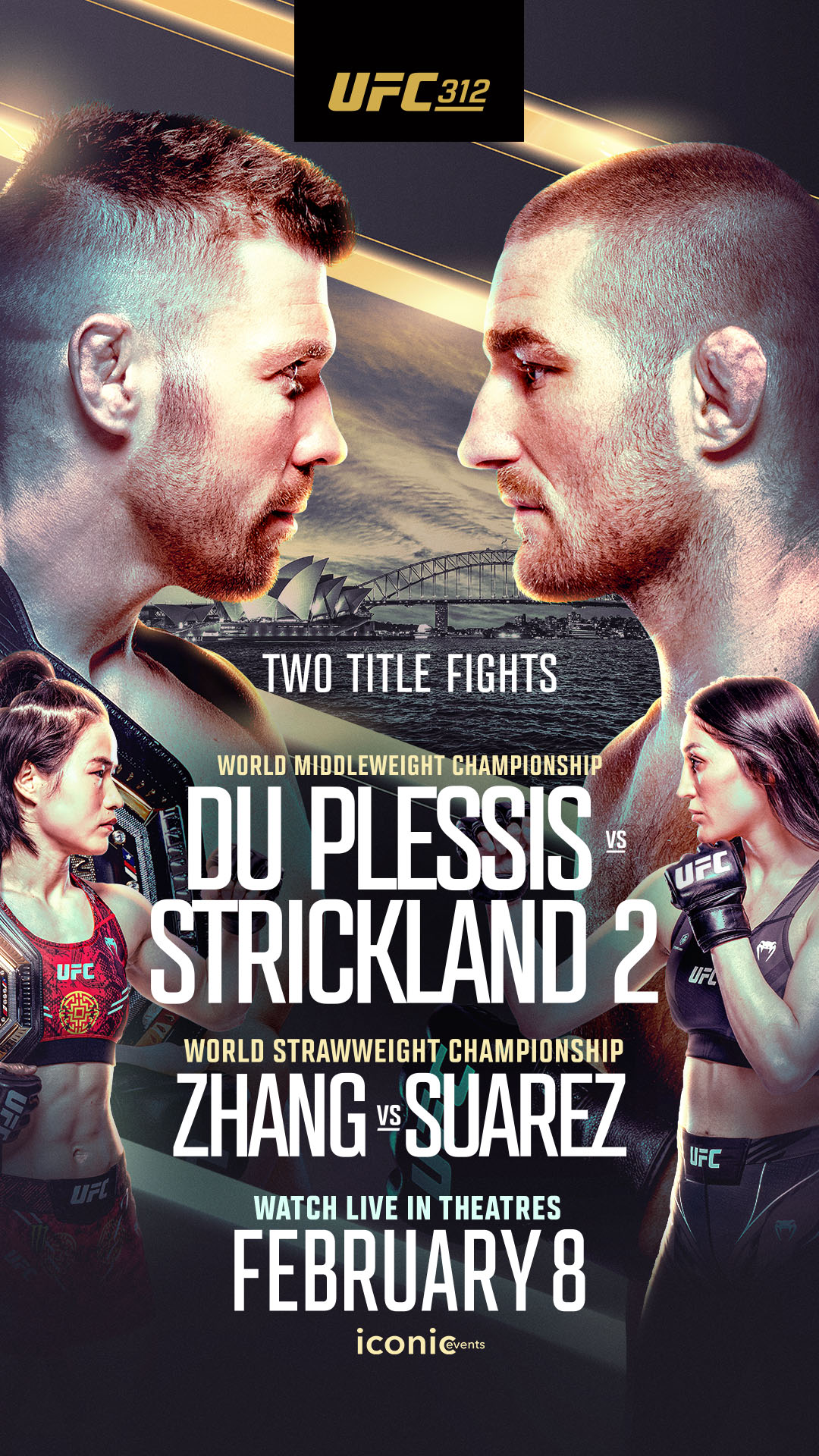 UFC 312: du Plessis vs. Strickland 2