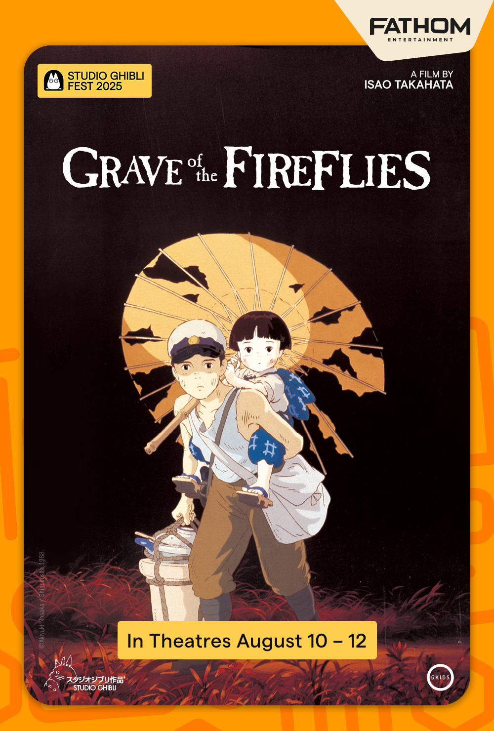 Grave Of The Fireflies - Studio Ghibli Fest 2025