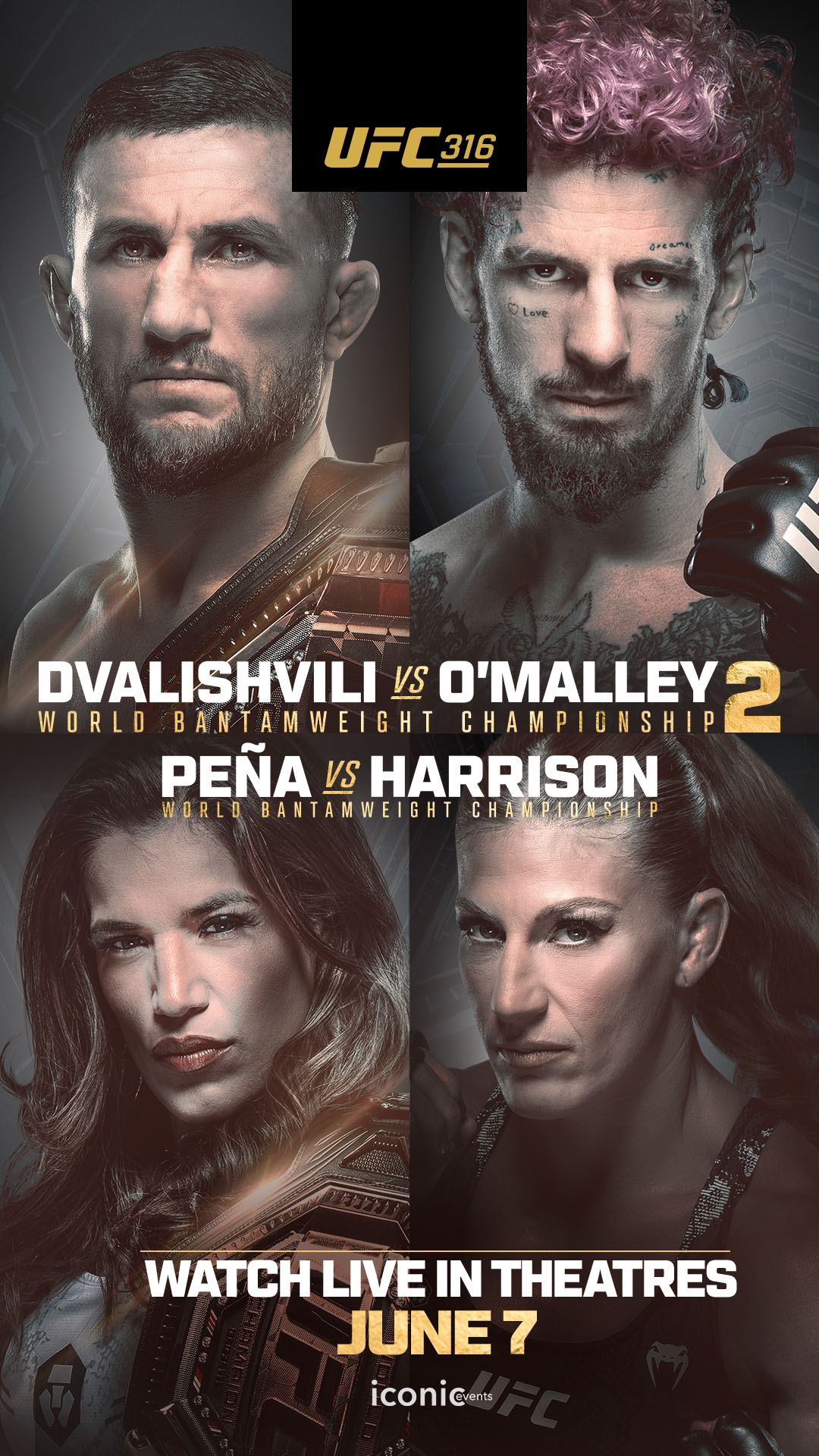 UFC 316: Dvalishvili vs. O'Malley 2