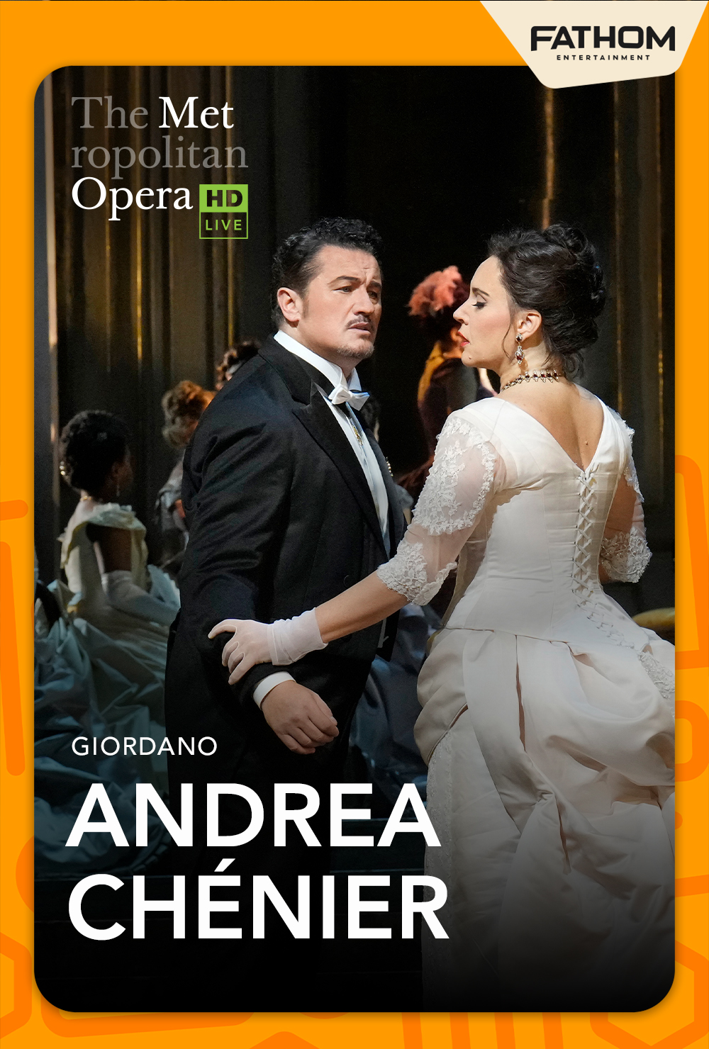 poster movie MET Opera: Andrea Chenier (2025)