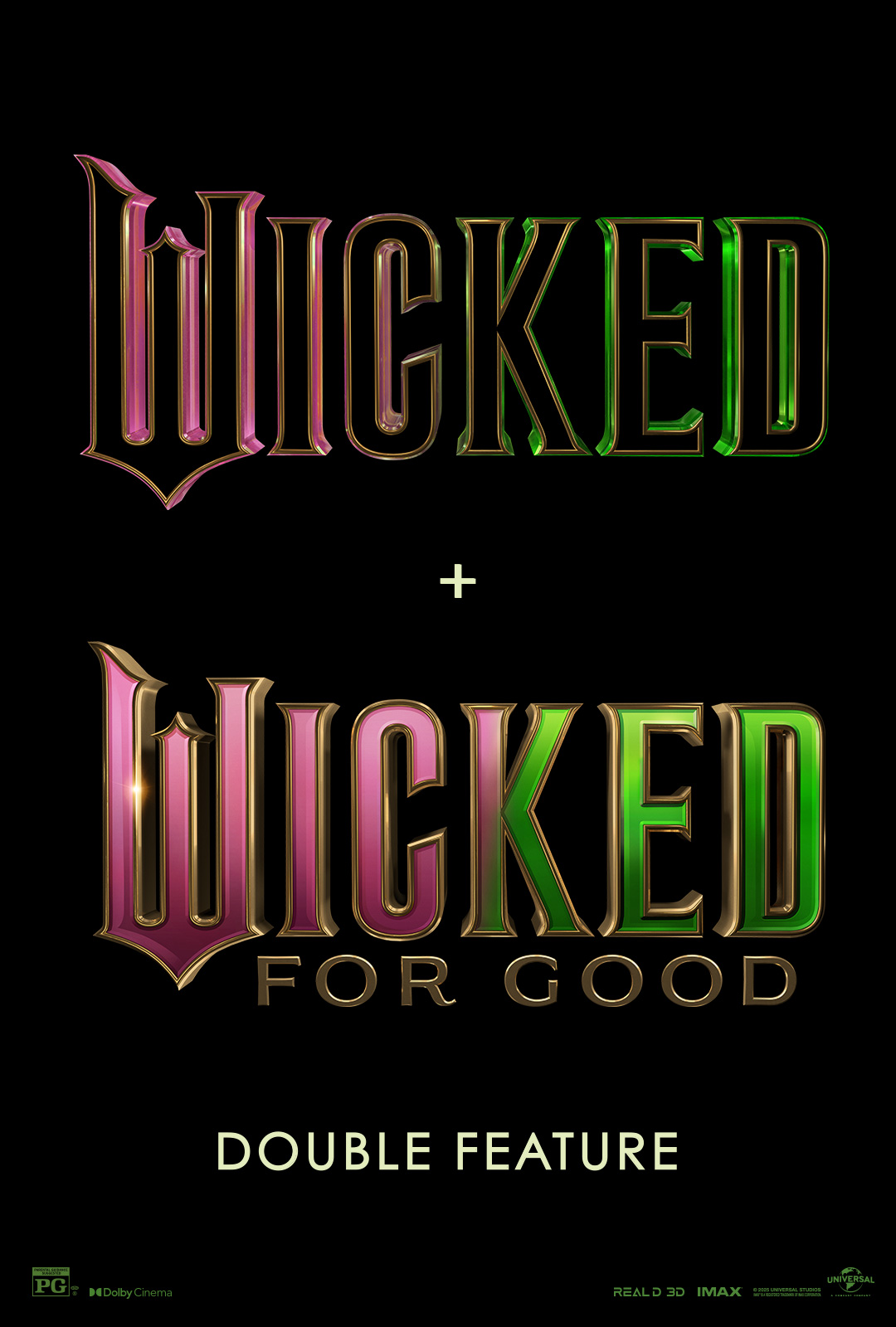 Wicked + Wicked: For Good Double Feature movie showtimes at an AMC