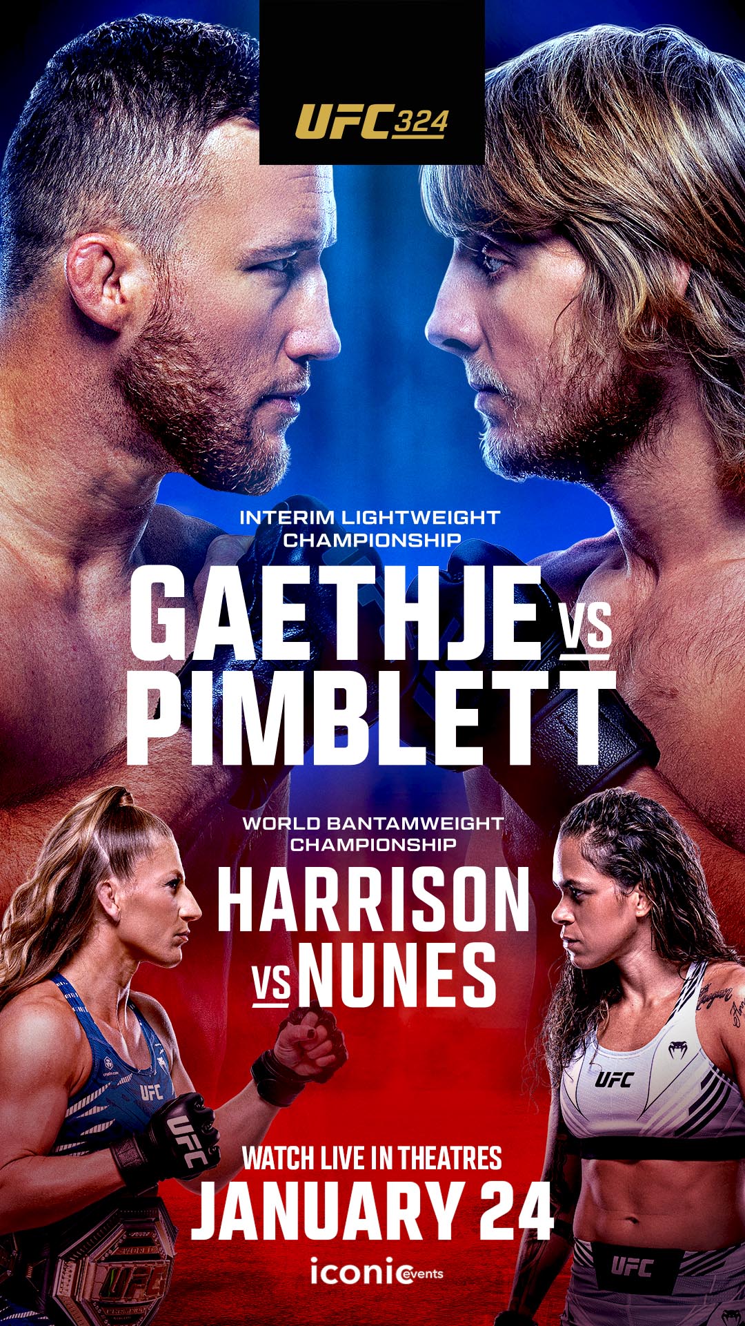 UFC 324: Gaethje vs. Pimblett