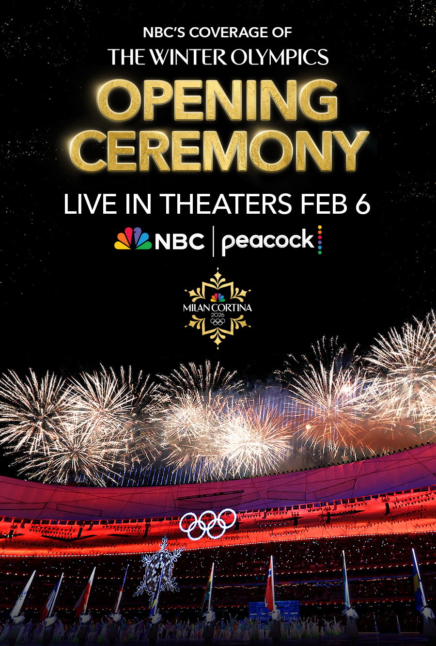 NBC’s Milan Cortina Winter Olympics Opening Ceremony Image