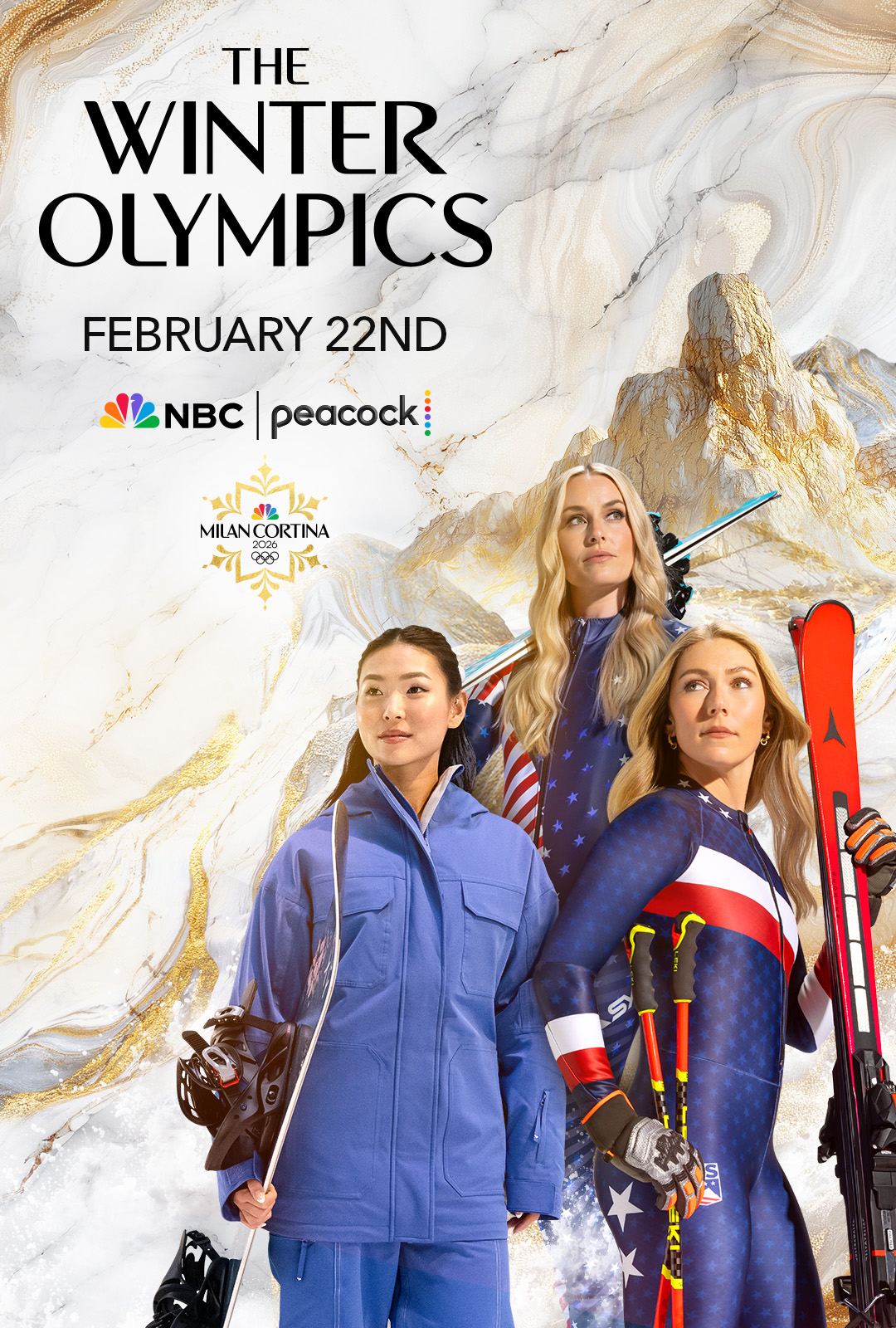 Milan Cortina Winter Olympics on NBC 2/22