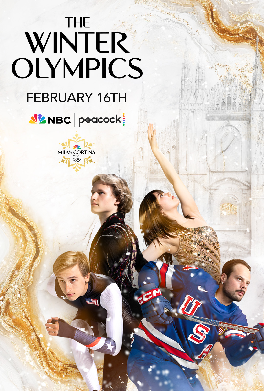 Milan Cortina Winter Olympics on NBC 2/16