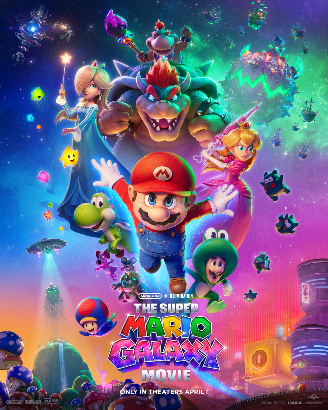 The Super Mario Galaxy Movie : Private Theatre Rental