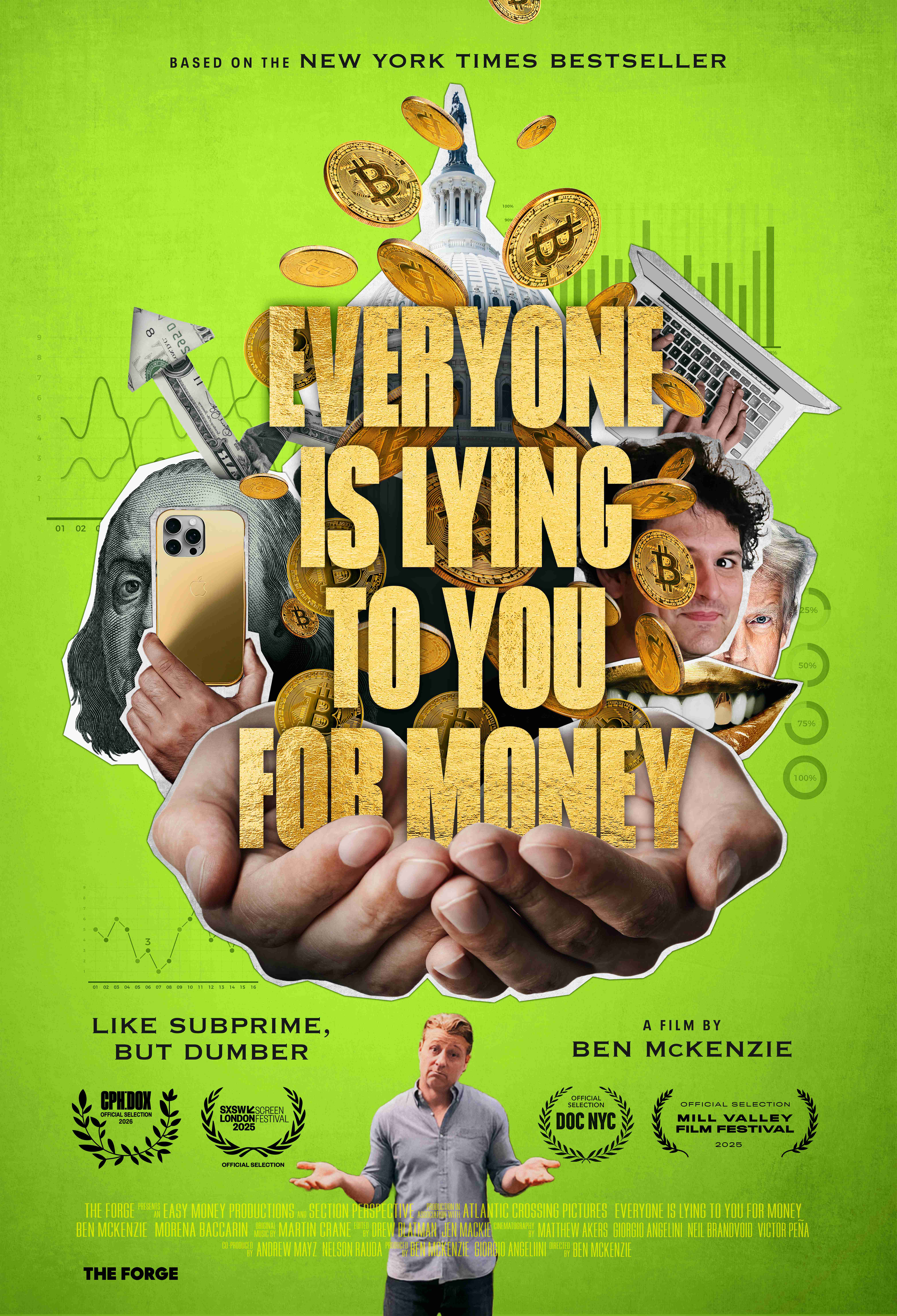 Everyone Is Lying To You For Money Special Q&A with Ben McKenzie moderated by Cory Michael Smith 