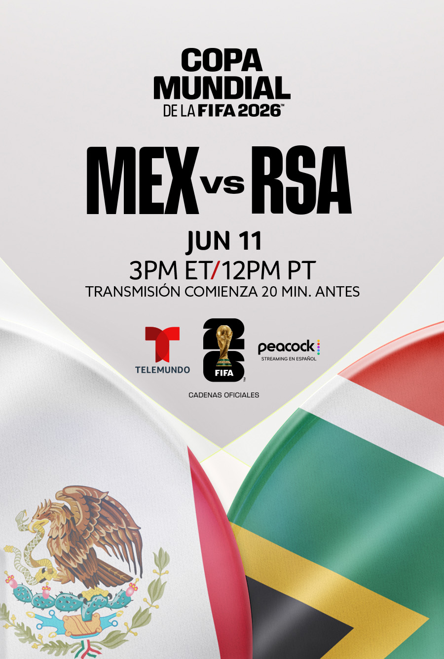 México vs. Sudáfrica - Telemundo presenta la Copa Mundial de la FIFA 2026