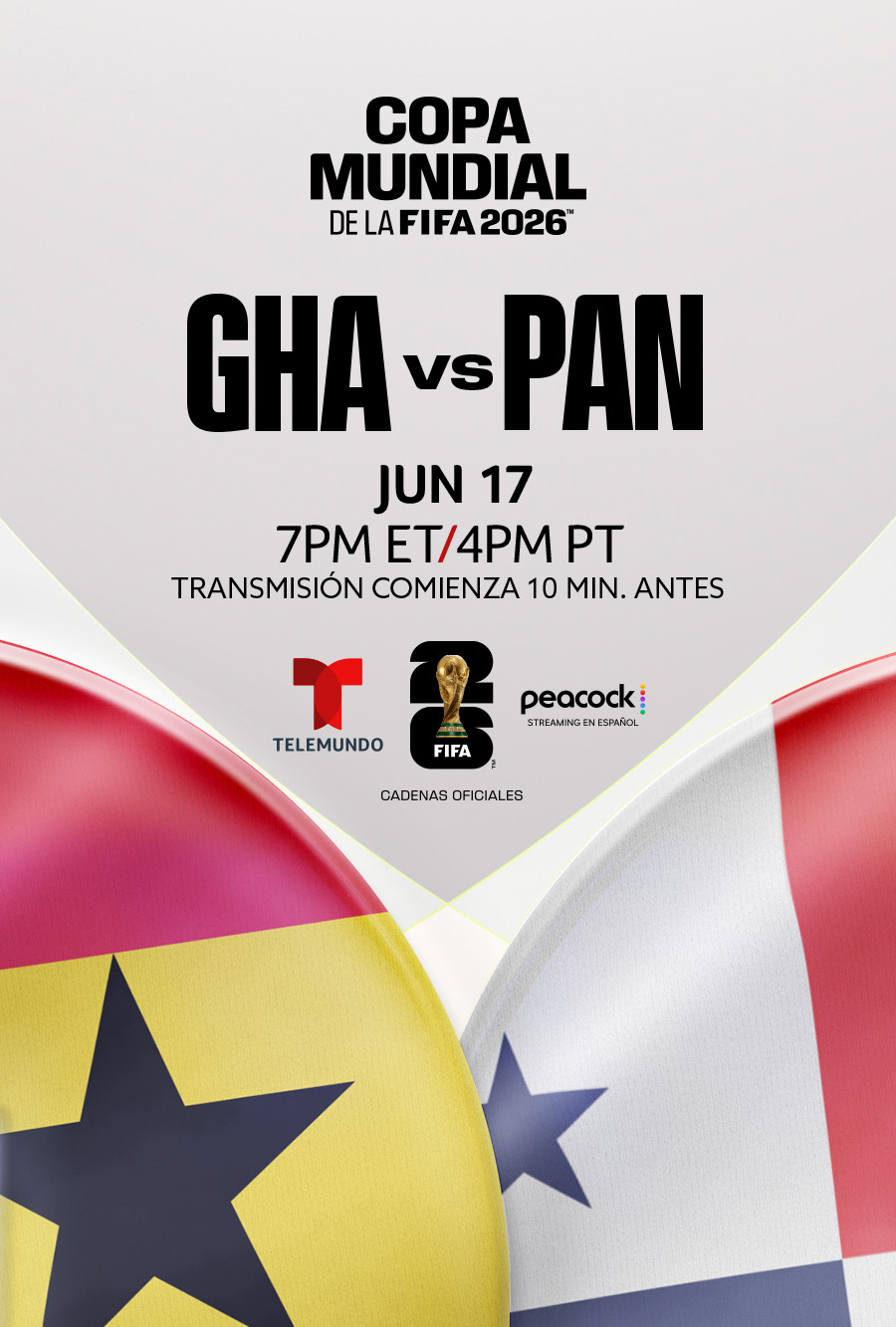 Ghana vs. Panamá - Telemundo presenta la Copa Mundial de la FIFA 2026