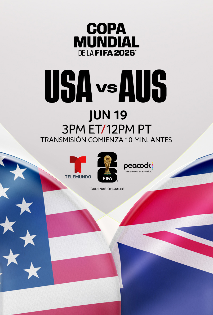 Estados Unidos vs. Australia - Telemundo presenta la Copa Mundial de la FIFA 2026