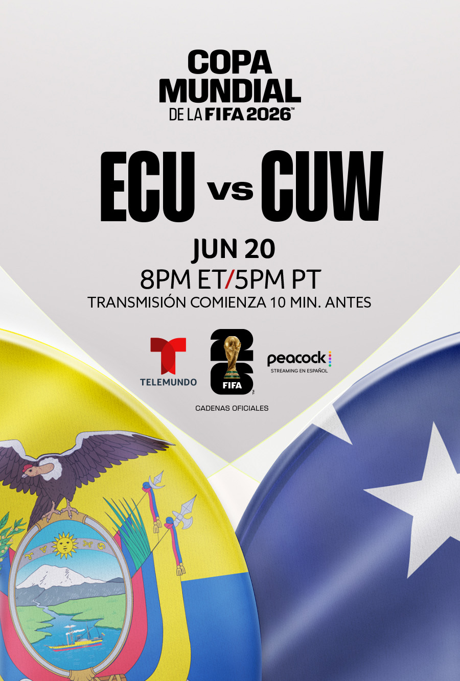 Ecuador vs. Curazao - Telemundo presenta la Copa Mundial de la FIFA 2026