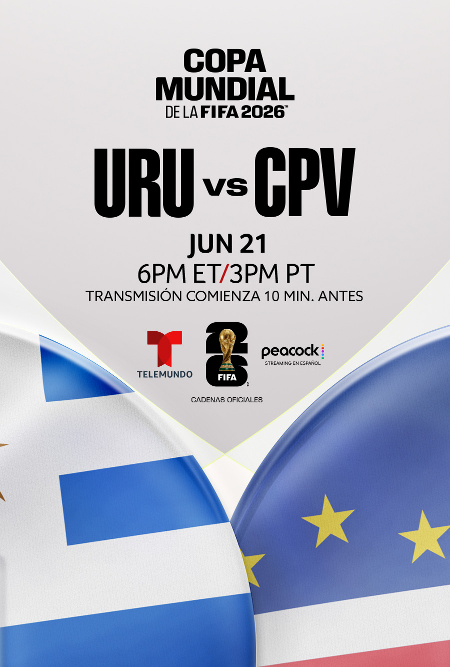 Uruguay vs. Cabo Verde - Telemundo presenta la Copa Mundial de la FIFA 2026