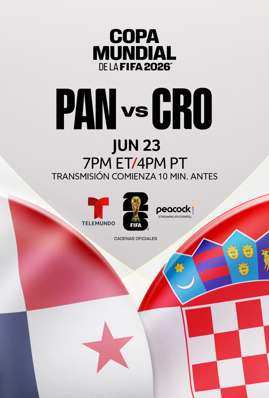 Panamá vs. Croacia - Telemundo presenta la Copa Mundial de la FIFA 2026