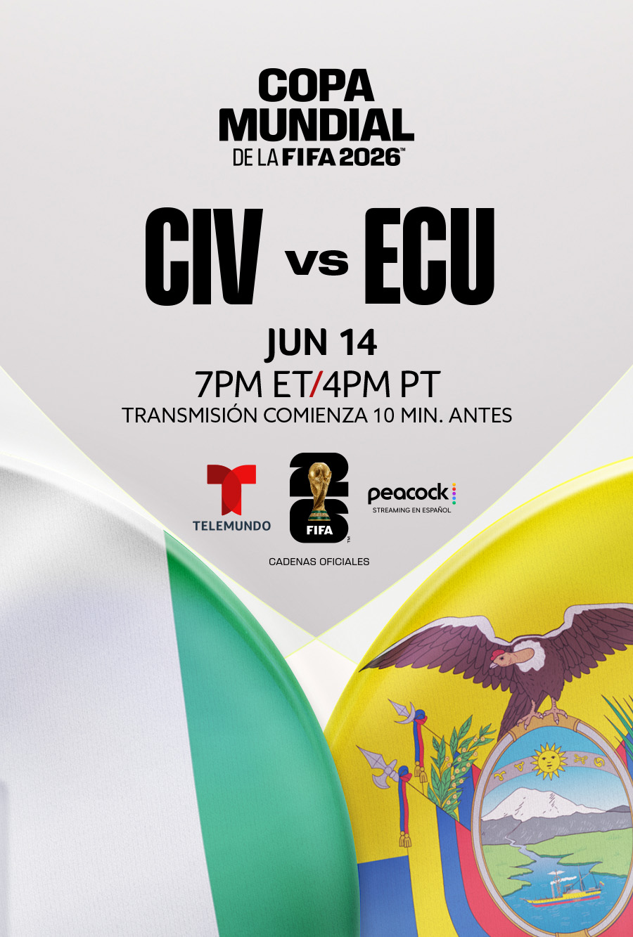 Costa de Marfil vs. Ecuador - Telemundo presenta la Copa Mundial de la FIFA 2026