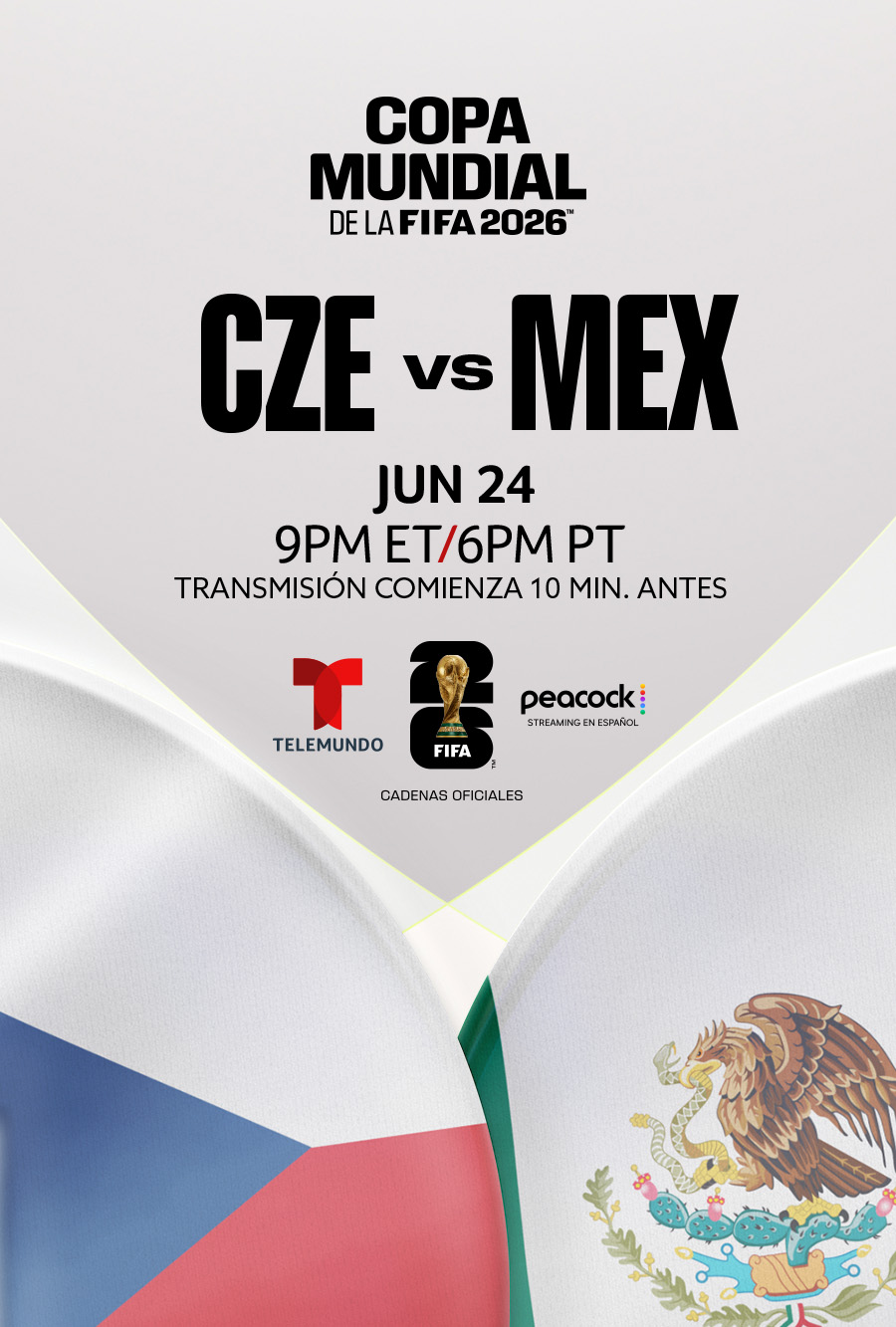 República Checa vs. México - Telemundo presenta la Copa Mundial de la FIFA