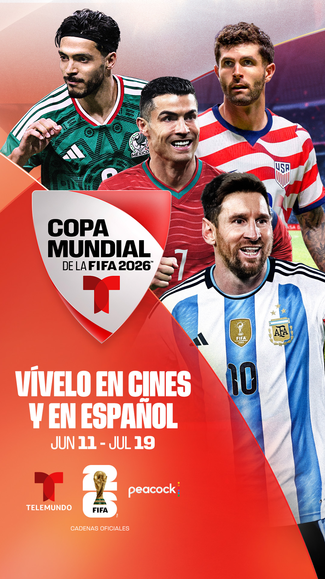 Octavos de Final - Telemundo presenta la Copa Mundial de la FIFA 2026