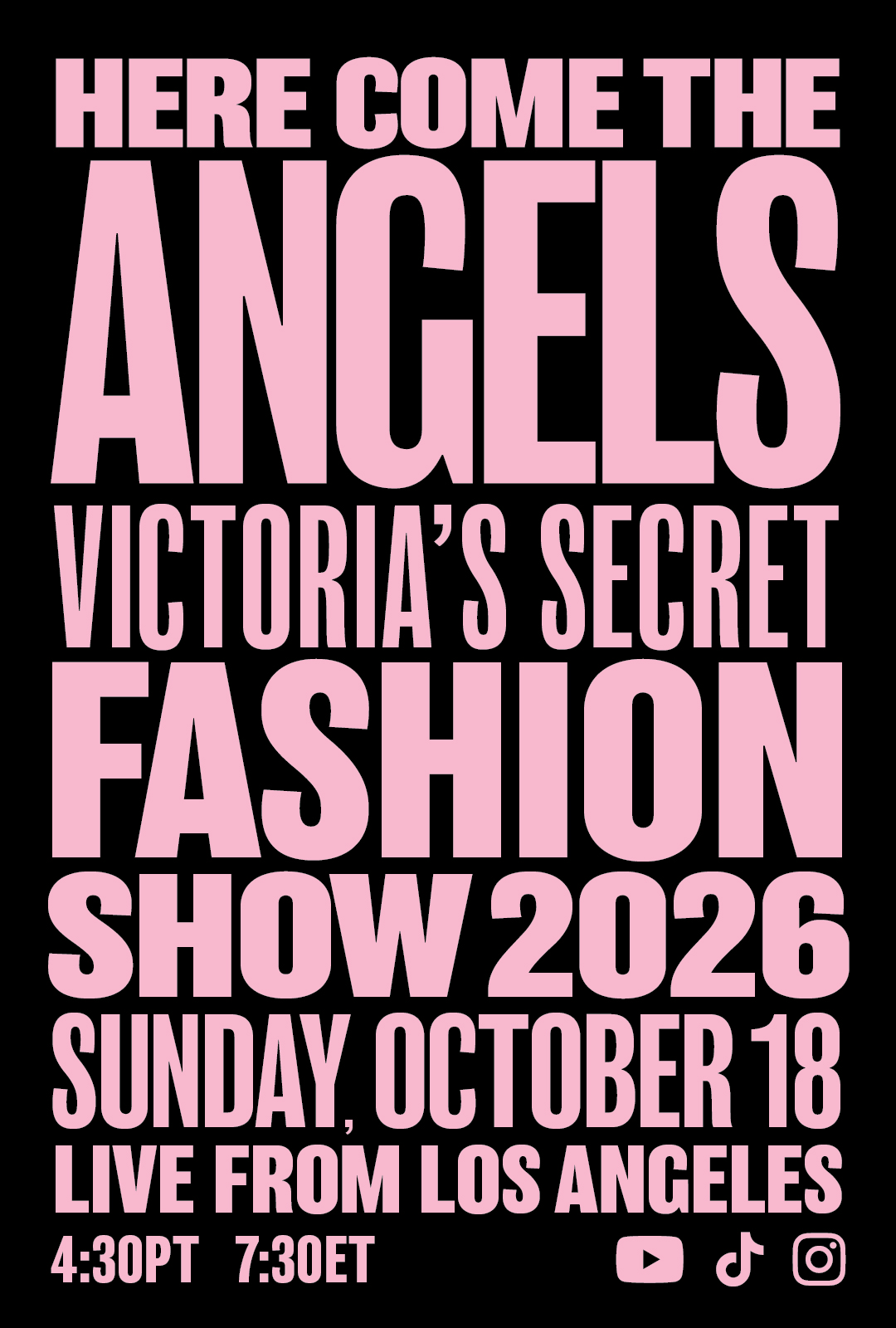 The Victoria's Secret Fashion Show 2026